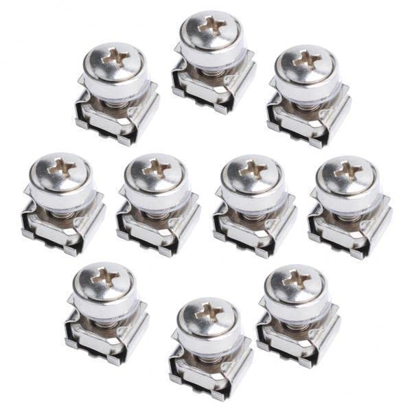BNF®3x10 Pack Lot - M5x16 Rack Mount Cage Nuts & Screws w/Washers - Square Clips|Computers/Tablets & Networking|Enterprise Networking Servers|Racks Chassis & Patch Panels-image-32