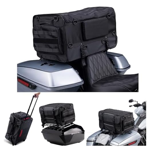 Waterproof Motorcycle Touring Seat Bag