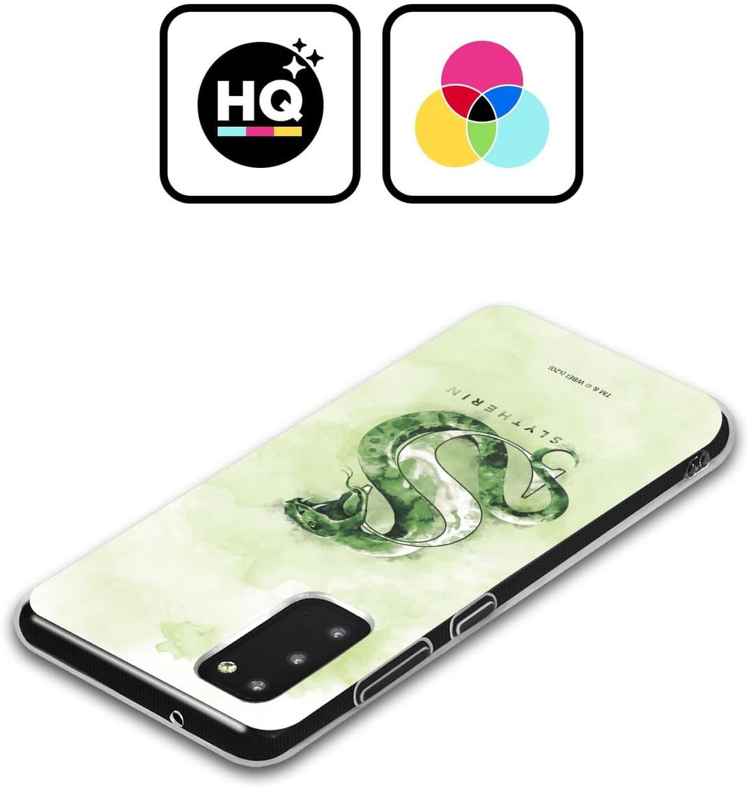 Head Case Designs Officially Licensed Harry Potter Slytherin Deathly Hallows XVI Gel Case [Military Grade Protection] Compatible with Samsung Galaxy A25 5G