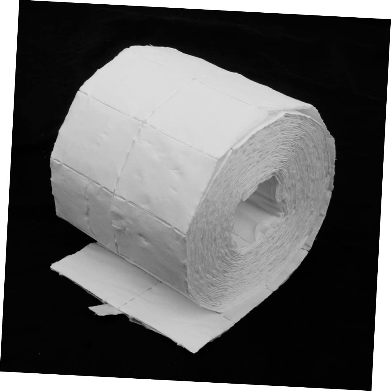 Beatifufu Nail Prep and Brush Cleaner 4 * 5 cm White Nail Polish Remover Pads No Fibres Left Manicure