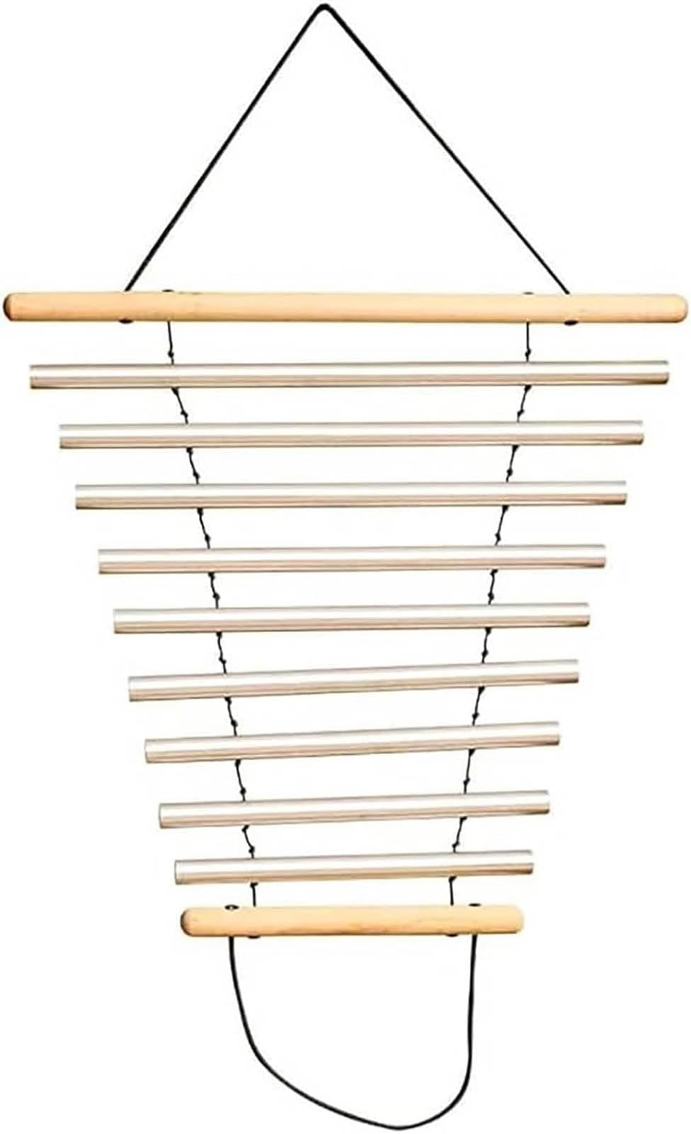 Sound Healing Instrument, 9 Tone Handy Chime for Sound Meditation, Swing Chime with Free Mallet