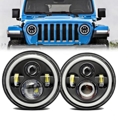 GLWZSY Jeep Wrangler LED Headlights