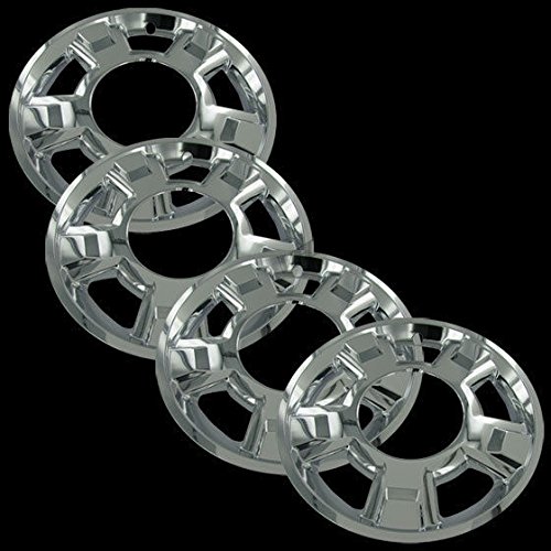 Coast to Coast IWCIMP326X 17 Inch Chrome Wheelskins with 5Spk W/Center Cap Cutout - Pack of 4