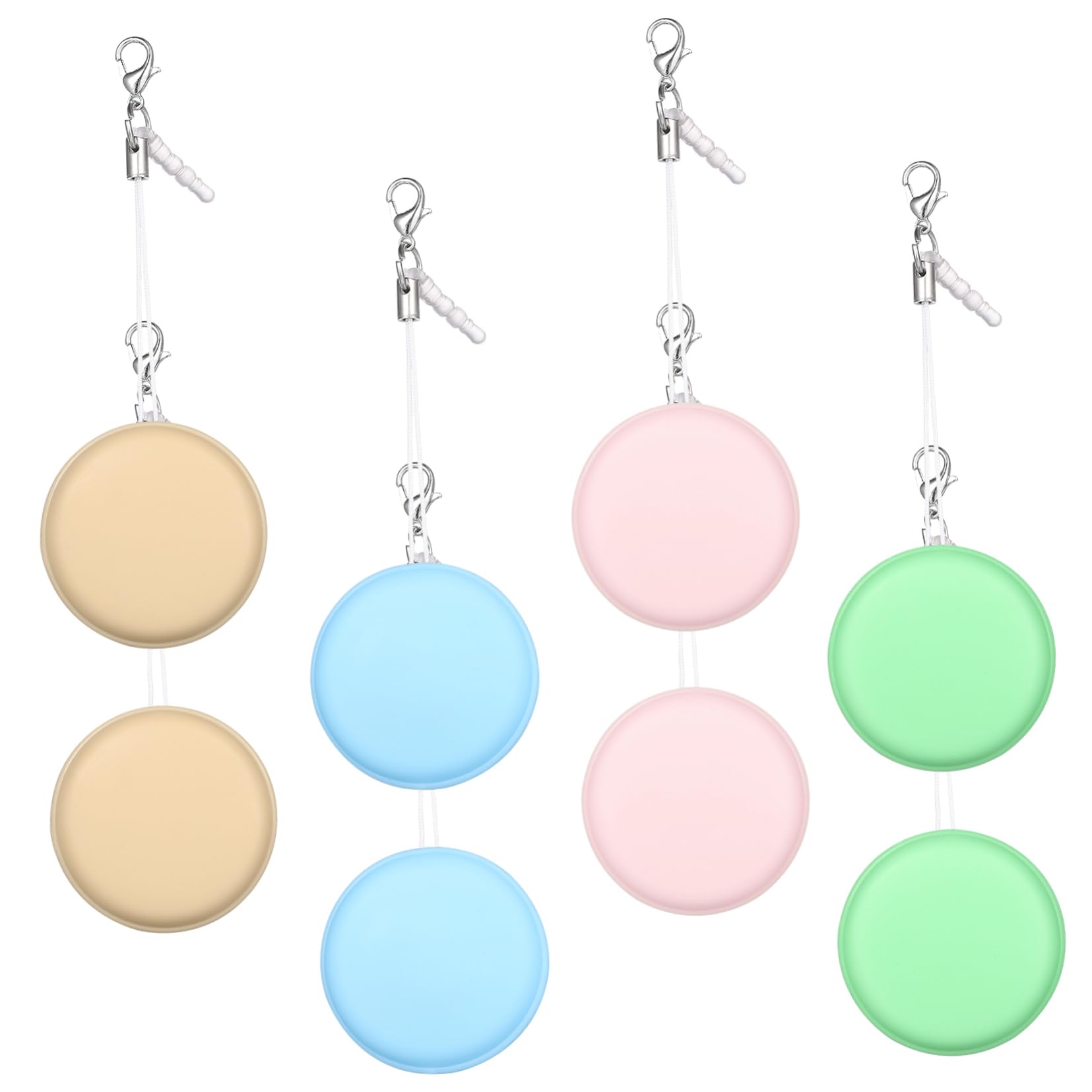 FRCOLOR 24 Pièces Essuie-glace De Téléphone Brosse Nettoyante Pour Écran D'ordinateur Portable Filtrer Lingettes Pour Ordinateur Nettoyeur Lingettes Nettoyantes Pour Écran Pp+silicone