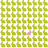 Ideal Home Range 20 Count Boston International 3-Ply Paper Cocktail Napkins, Lime Bunny Parade