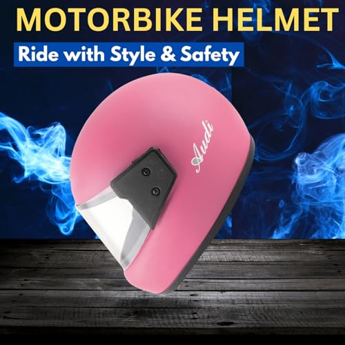 Image of Sage Square Audi Full Face Clear Visor Helmet | ISI Certified | High Standard Safety | Extra Comfort & Stylish