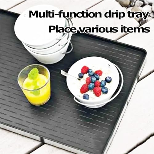 Bandeja recogegotas multifuncional de 34x34 cm para cafeterías y hogar 4