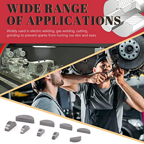 Hilitchi 205Pcs 12 Sizes Carbon Steel Woodruff Keys Half Moon Assortment Kit, Semicircle Bond Key Hardware Metric Assortment Kit, Woodruff Key-Crankshaft For Fasteners Mechanical Industry #TOP6