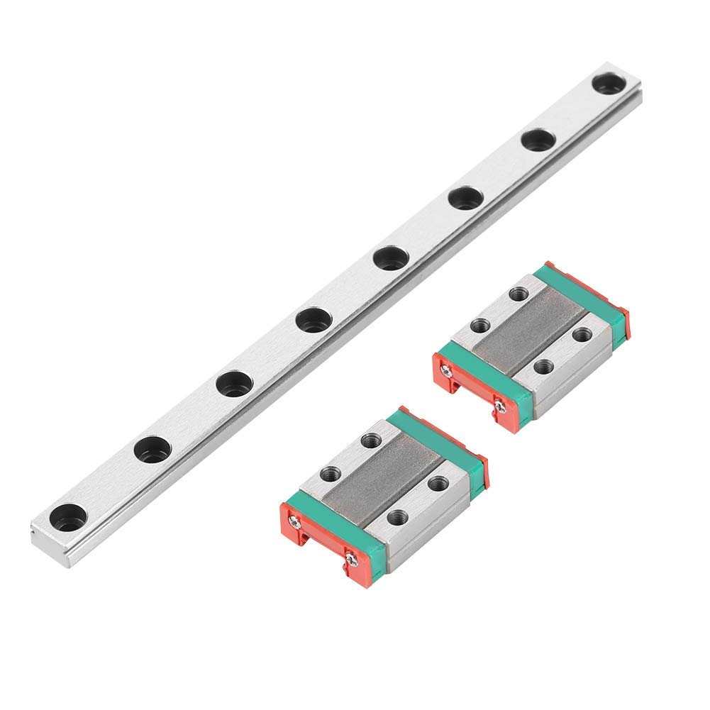 MGN12 Linearführung Schiene 500mm Mit Schlitten – Schwarz Für CNC & 3D-Drucker