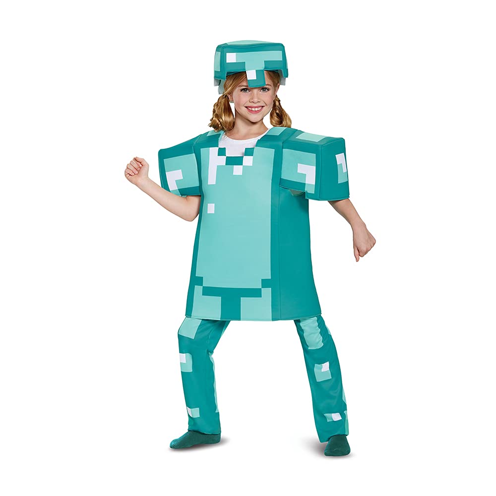 Disfraz de Minecraft Armor Deluxe para Halloween para niños