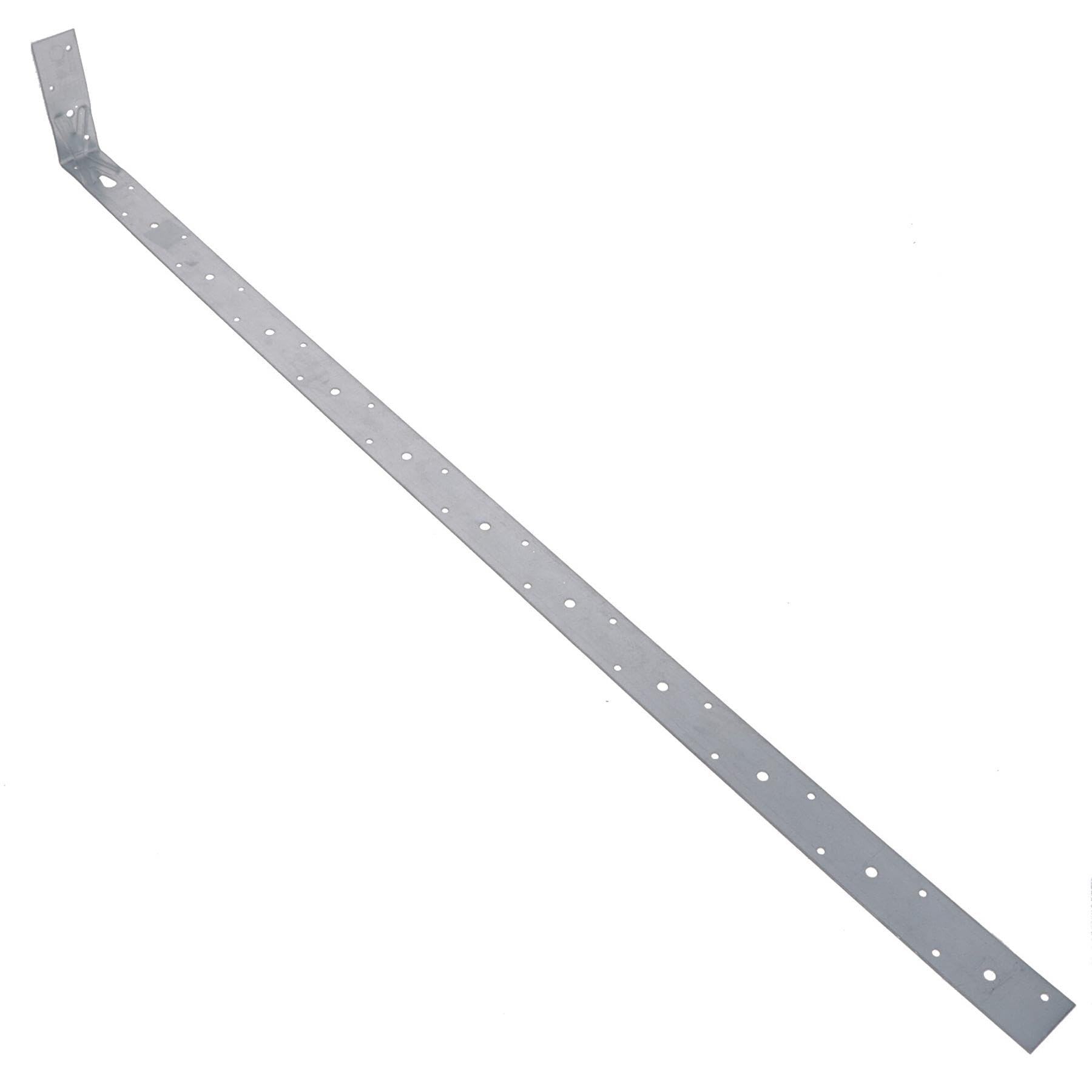 Horizontal X Restraint Strap 1000mm Length 100mm Bend Galvanised 10PK
