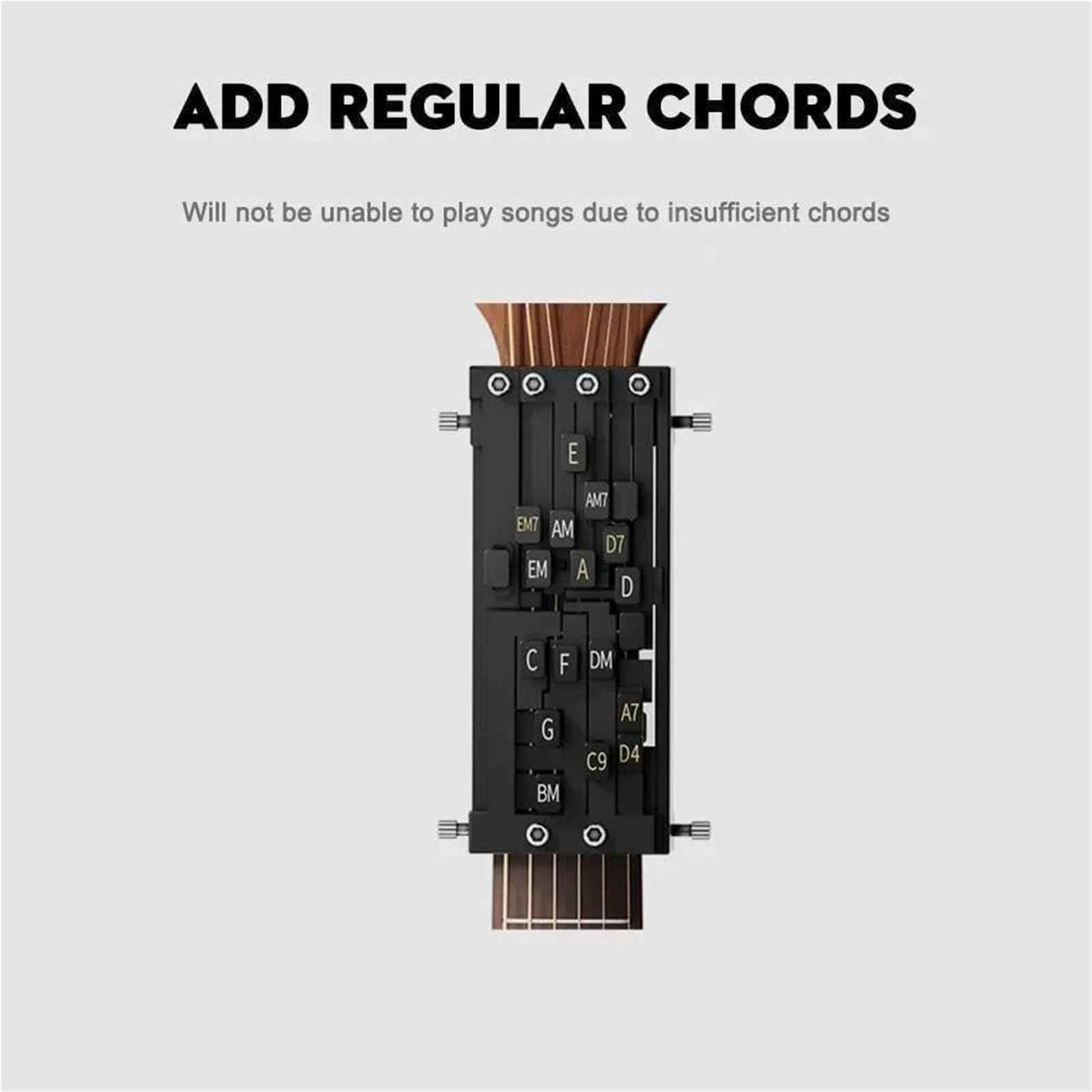 Zestaw Akcesoriów Gitary Narzędzie Pomocnicze Do Nauki Akordów Gitarowych Double Touch Guitar Chord Trainer Akcesorium Dla Początkujących