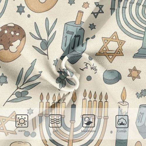 Kids Underwear, Vintage Candlestick Stars Beige Toddler Girl Panties, Girls Cotton Underwear, 2T–8 Years3