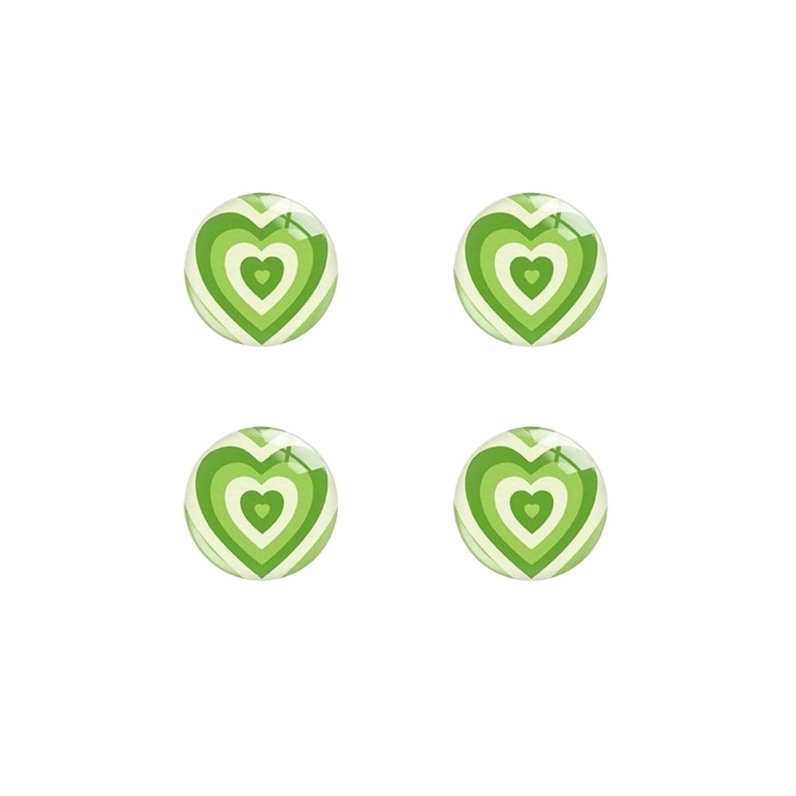 Glass Magnets 12pcs Glass Strong Magnetic Refrigerator Magnet, Fridge Magnets For Kitchen Decoration, Home(Color-05)