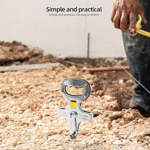 Cinta métrica de acero Abaodam con mango y estaca 100m miniatura 6