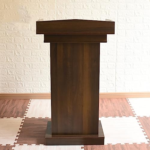 Massivholz-Bodenständer-Podium, Höhe 108 cm, Home-Rezeption, Restaurant-Rednerpulte, Mehrzweck-Lautsprecher-Stehpult Für Klassenzimmer, Kirchen