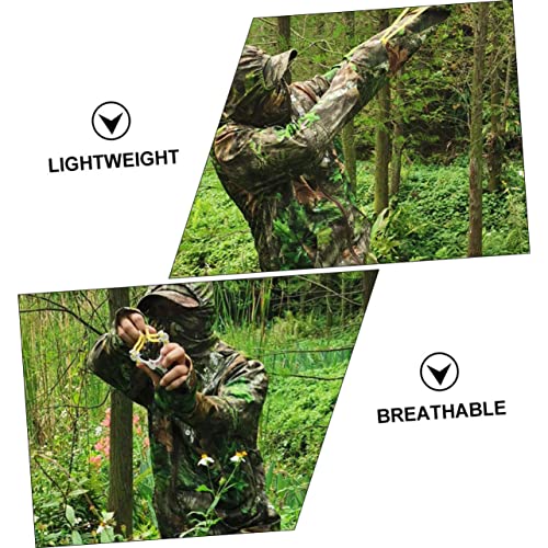 Garneck Pesca Proteção Solar Roupas Traje De Arbusto Acessórios Ao Ar Livre Roupas De Camuflagem Cam