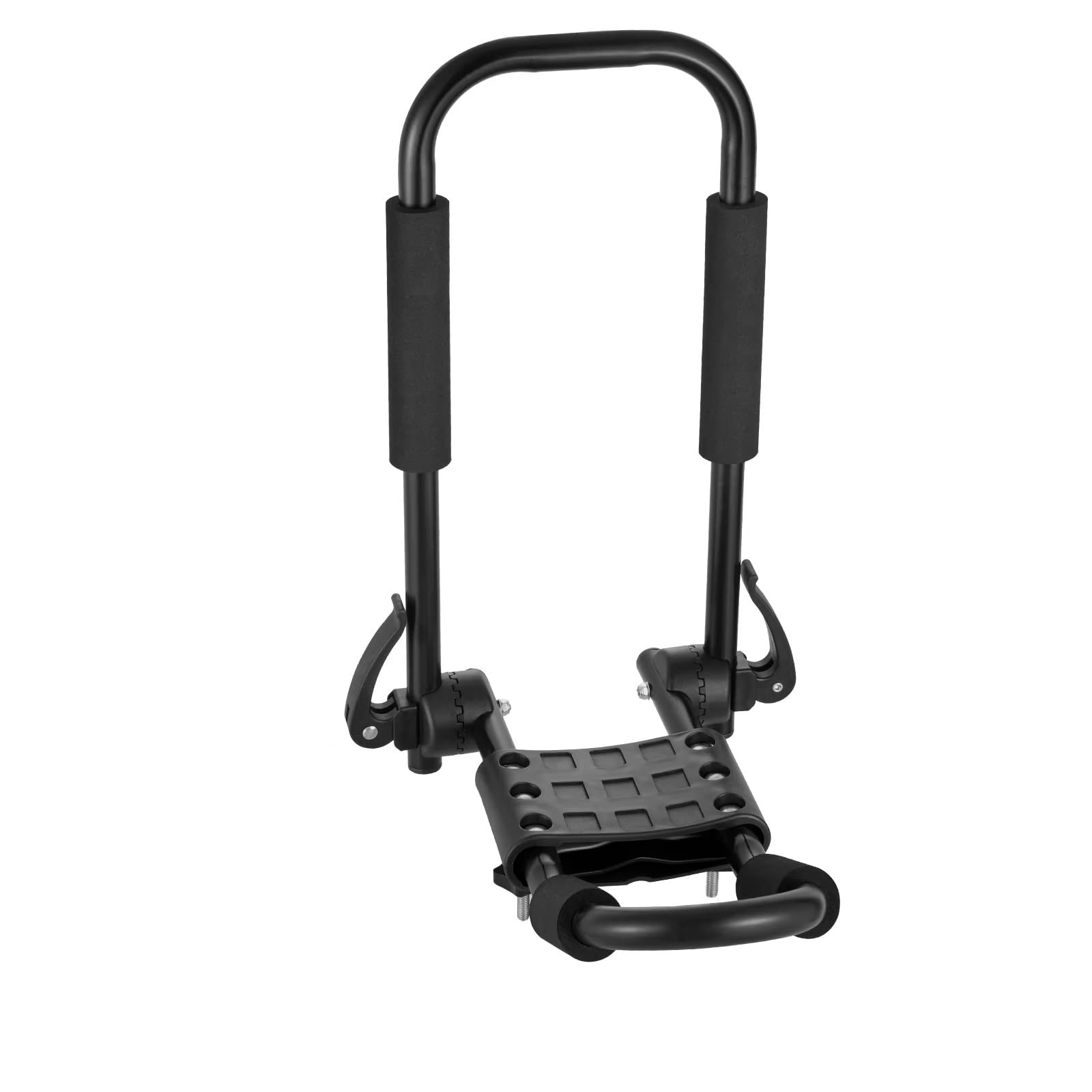 Delantero Y Trasero Baca Portaequipajes Kayak 2 Pares Blando Barra J Montaje Superior Plegable Rápido Soporte Amarre Tabla Surf Canoa Esquí Barras Coche(Unfoldable 2pcs)