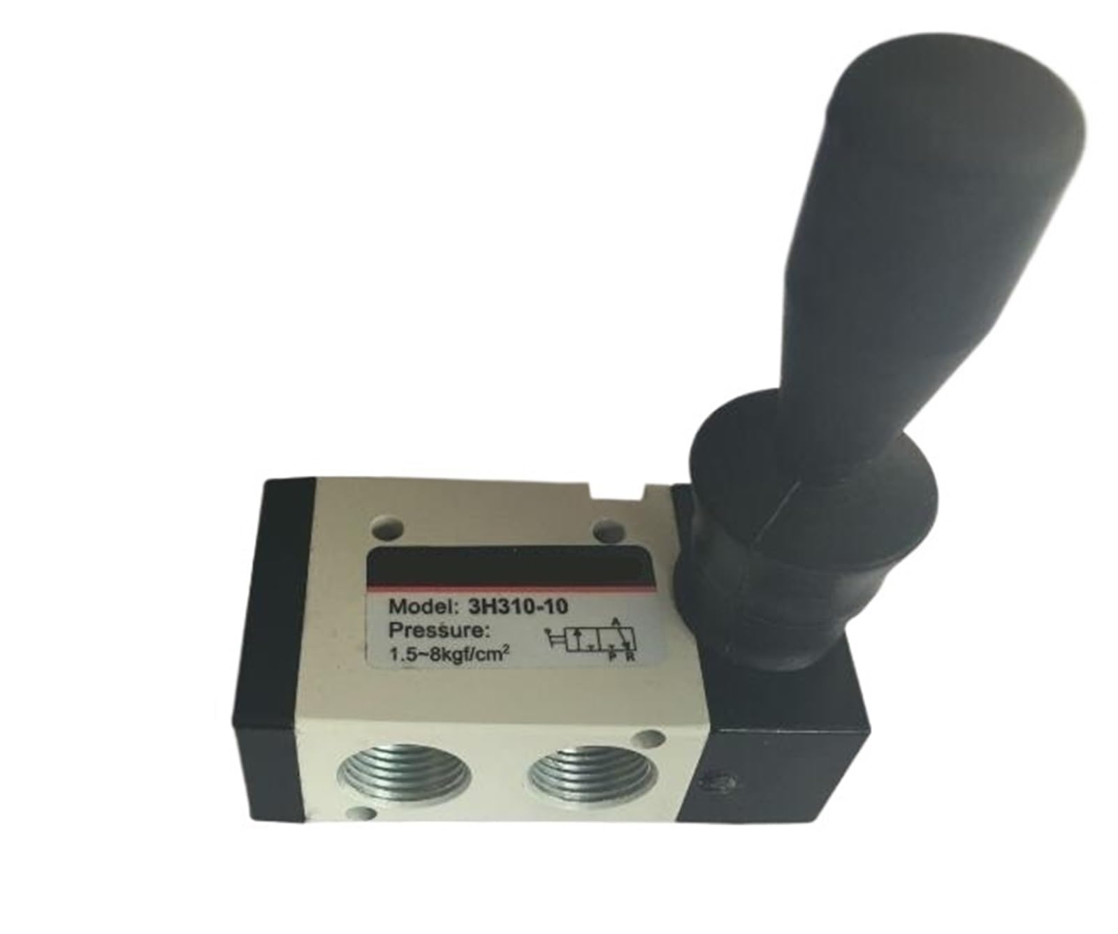 Válvula neumática de palanca manual con 3 vías y 2 posiciones para control de cilindros
