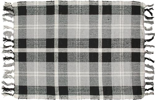 Primitives by Kathy Black Plaid Rug
