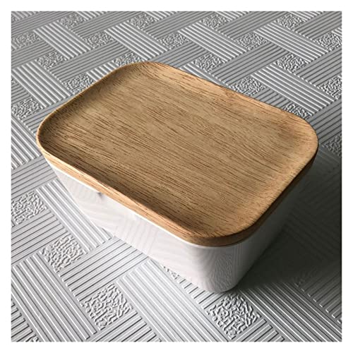 MORYEN Butterdose Butterdose aus Porzellan mit Deckel Französische...