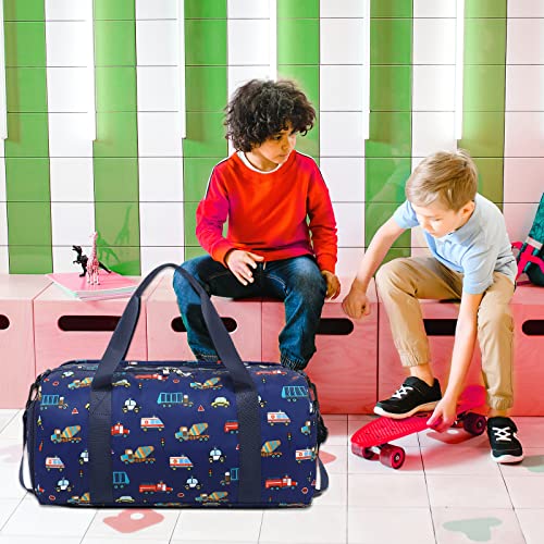 Loidou Duffle Bag For Boys Sport Gym Bag Kids Overnight Bag Girls Weekender Bag With Wet Pocket & Shoe Compartment #TOP4