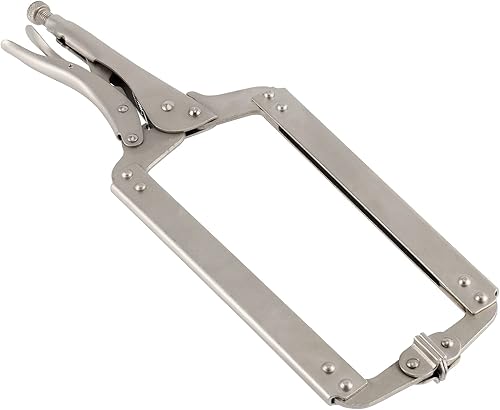 Miniatura 4 de 3 alicates de bloqueo con abrazadera en C de 18 pulgadas con almohadillas giratorias, alicates de abrazadera de bloqueo, abrazaderas de soldadura