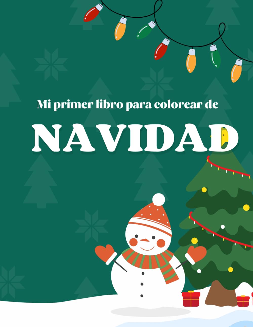 Mi primer libro para colorear de Navidad