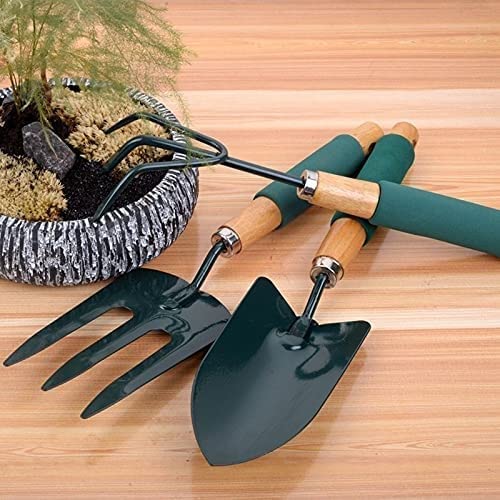 Kit De Jardin Msymsyu - 2 Petites Pelles (large Et étroite) - Acier Carbone - Poignée Antidérapante - Idéal Plantation