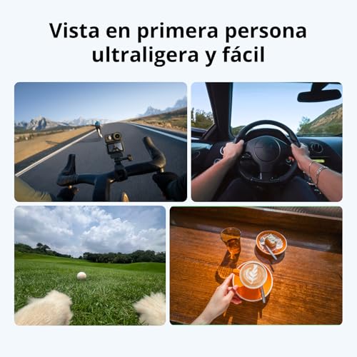 DJI Pack para vlog Osmo Nano de 128 GB con cámara 4K y micrófono Mini TX 3