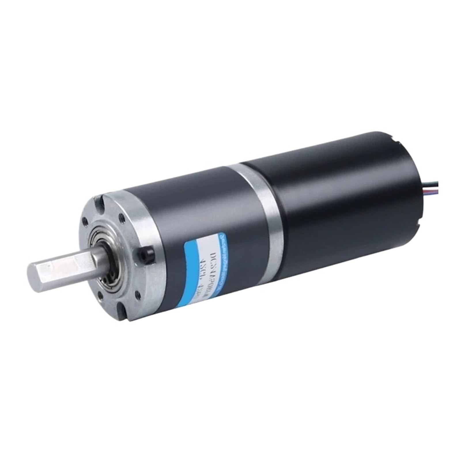 Mini silnik prądu stałego, Bezszczotkowy silnik redukcyjny z przekładnią planetarną DC 155kgf.cm 7-1351 obr./min 12 V 24 Czarny 42GP-4260(185RPM,12V)