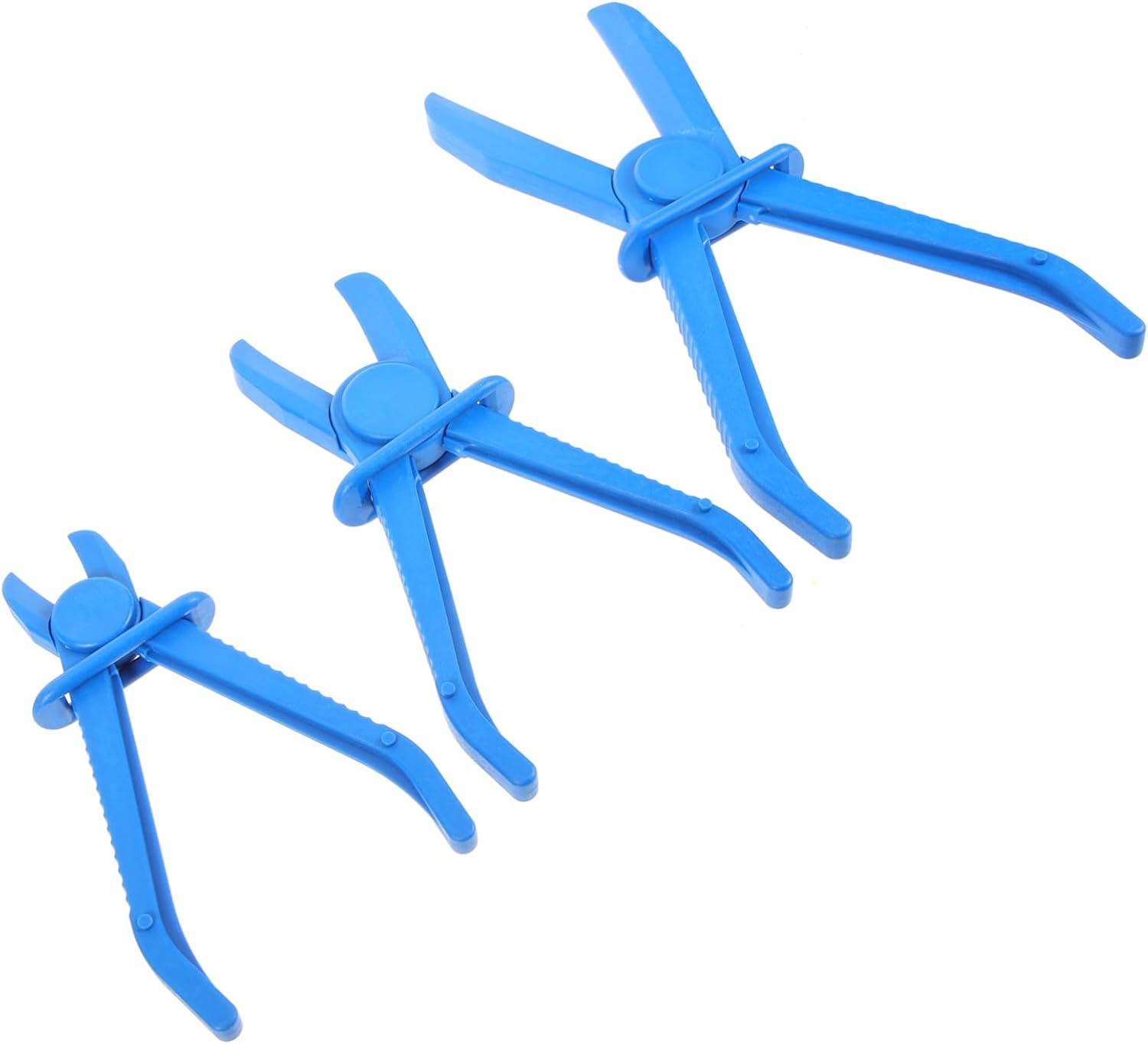 6pcs Oil Pipe Sealing Pliers Automotive Hose Clamp Tools Locking Mechanism Pinch Pliers for Brake Lines