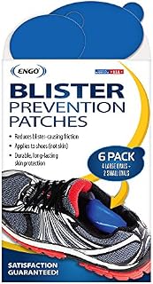 Engo Oval Blister Prevention Patches (6 Patches) | Fits in All Types of