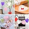 PheiLa 160 Pcs Valentines Day Craft Gift Set with 100 Pcs Paper Heart Doilies, 20 Pcs Foam Hearts and 40 Pcs Glitter Foam Heart Stickers for Valentine's Day Wedding DIY Craft Supplies #5