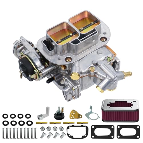 NEW Carburetor 2 Barrel with Air Cleaner Assembly for Weber 32/36 DGV DGEV Electric Choke 32x36 for Toyota Pickup Celica Corona 20R 22R Holley Mazda B2000 B2200 Datsun 510 610 620 710 CJ5 CJ7 CJ8