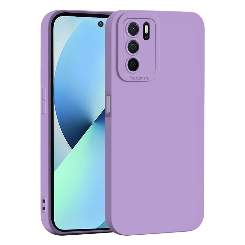 SEAHAI Coque Pour Oppo A16 / Oppo A16s / Oppo A54s, Très Mince Doux Silicone Gel Housse Avec Design De Protection De Caméra Épaissie, Élégant Matte