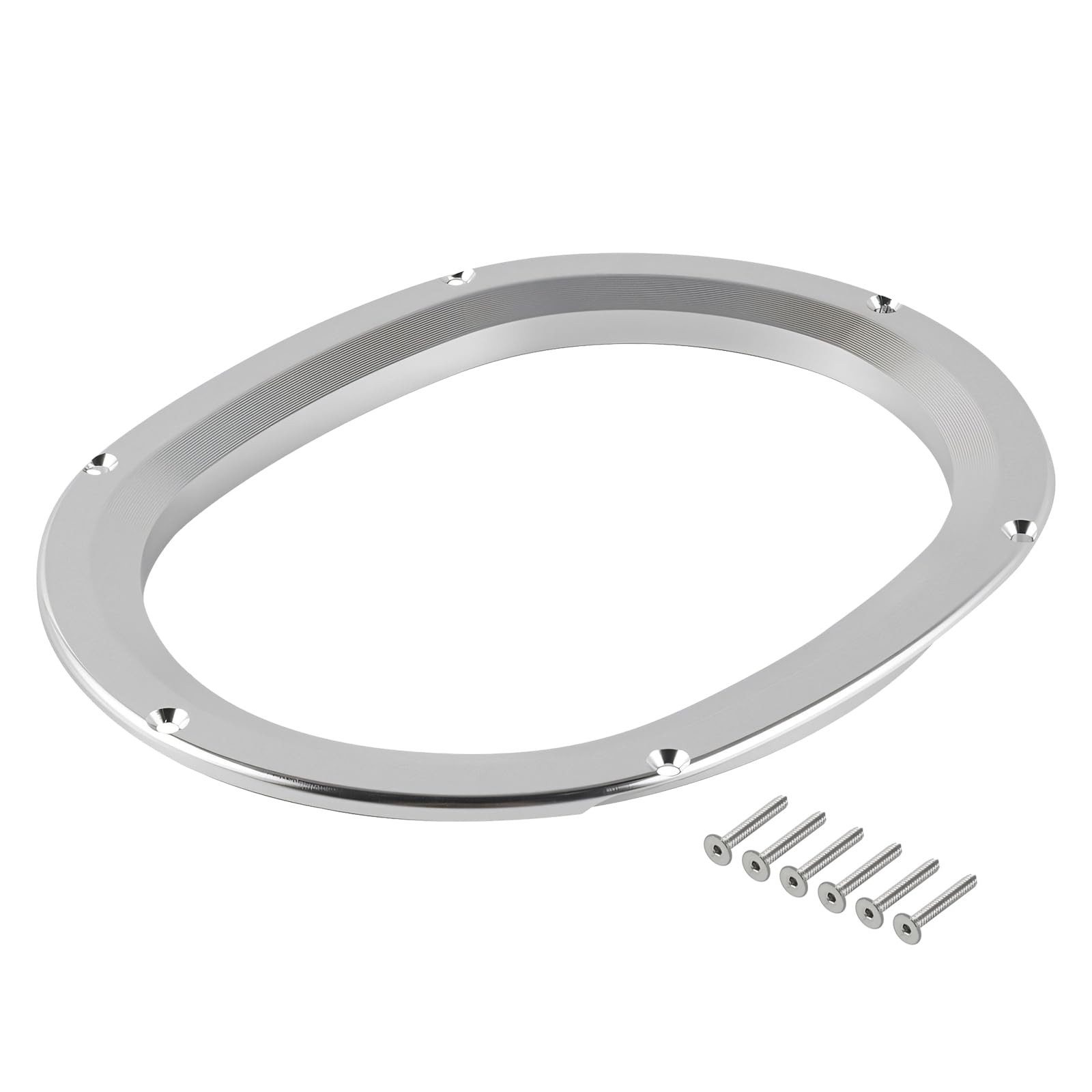 Manual Shifter Interior Shift Boot Surround Bezel Trim Decoration Trim Compatible with Ford Mustang GT V6 1994-2004 Aluminum Silver Transmission Accessories