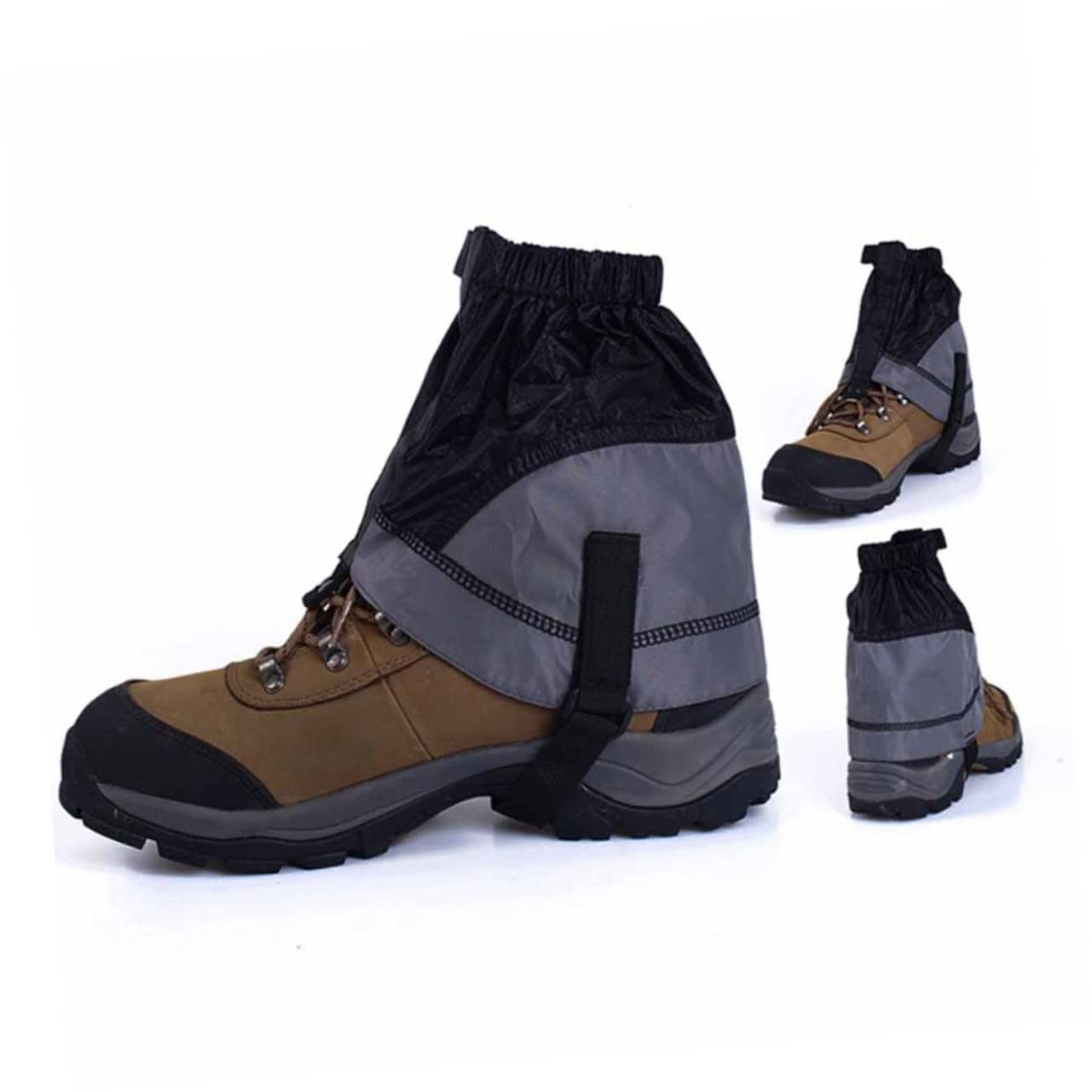 Toddmomy 2 Piezas Polainas De Nieve Investigación Al Aire Polainas Al Aire Polainas De Montaña Protectores De Zapatos Polainas De Senderismo Impermeable Botas De Montaña Hombre