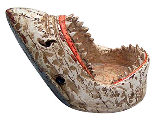 Shark Head Wine Bottle Holder, Tabletop Decoration, 7 Inches