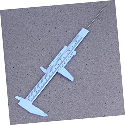 Mini calibrador de plástico ligero para medidas internas, externas y de profundidad miniatura 6