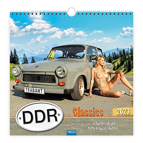 Trötsch Technikkalender DDR Classics 2023: schärfer als die VOPO erlaubt (hätte)