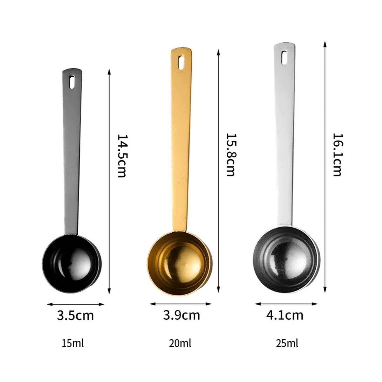 Cuchara para café, compatible con OANKR, 15/20/25 ml