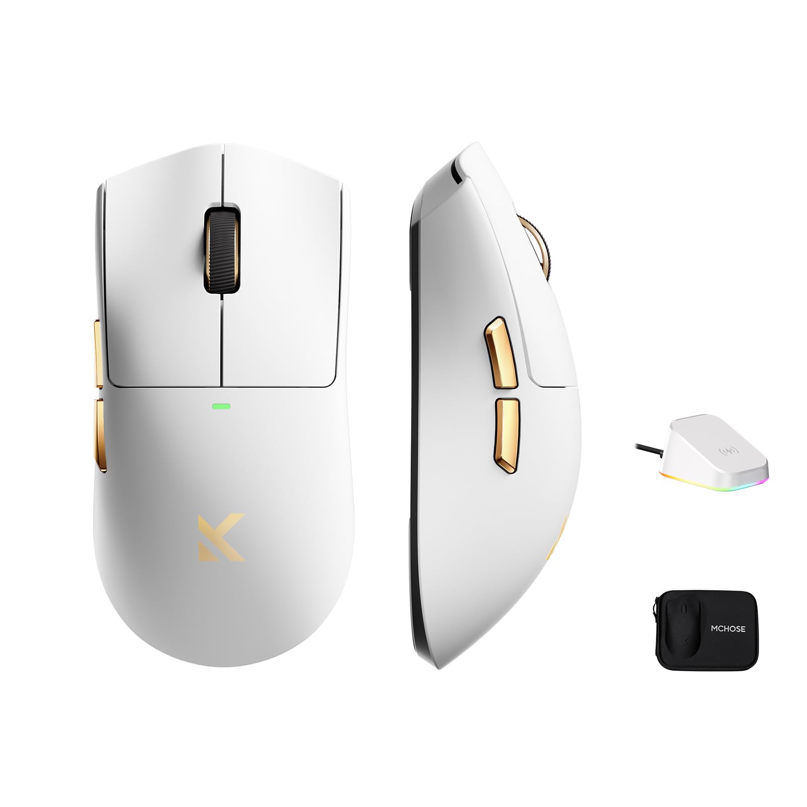 MCHOSE K7 Ultra Gaming Mouse Wireless, 59g Ultra-Lightweight