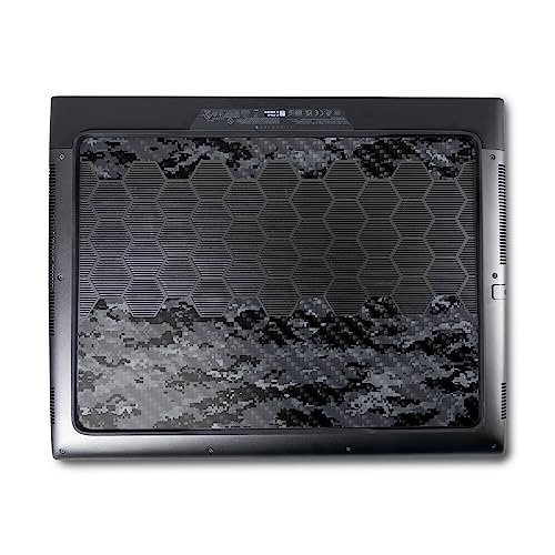 Image of MightySkins Carbon Fiber Skin Compatible with Alienware M18 R1 (2023) Full Wrap Kit - Digital Camo | Protective, Durable Textured Carbon Fiber Finish | Easy to Apply & Change Styles | Made in The USA