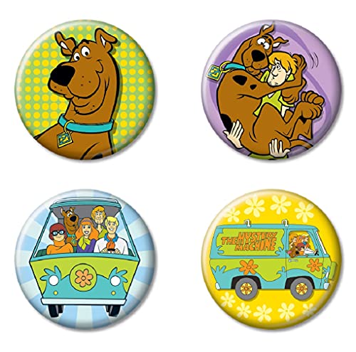 Bouton de collection Scooby Doo Ata-Boy avec attache solide pour customiser vos vêtements