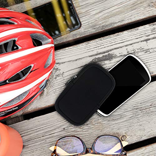 kwmobile Tasche kompatibel mit Garmin Edge 1030/1030 Plus / 1000 - Fahrrad GPS Neopren Hülle - Schutzcover Navi in… - Image 3