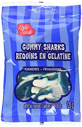 Lady Sarah Gummy Sharks 120G