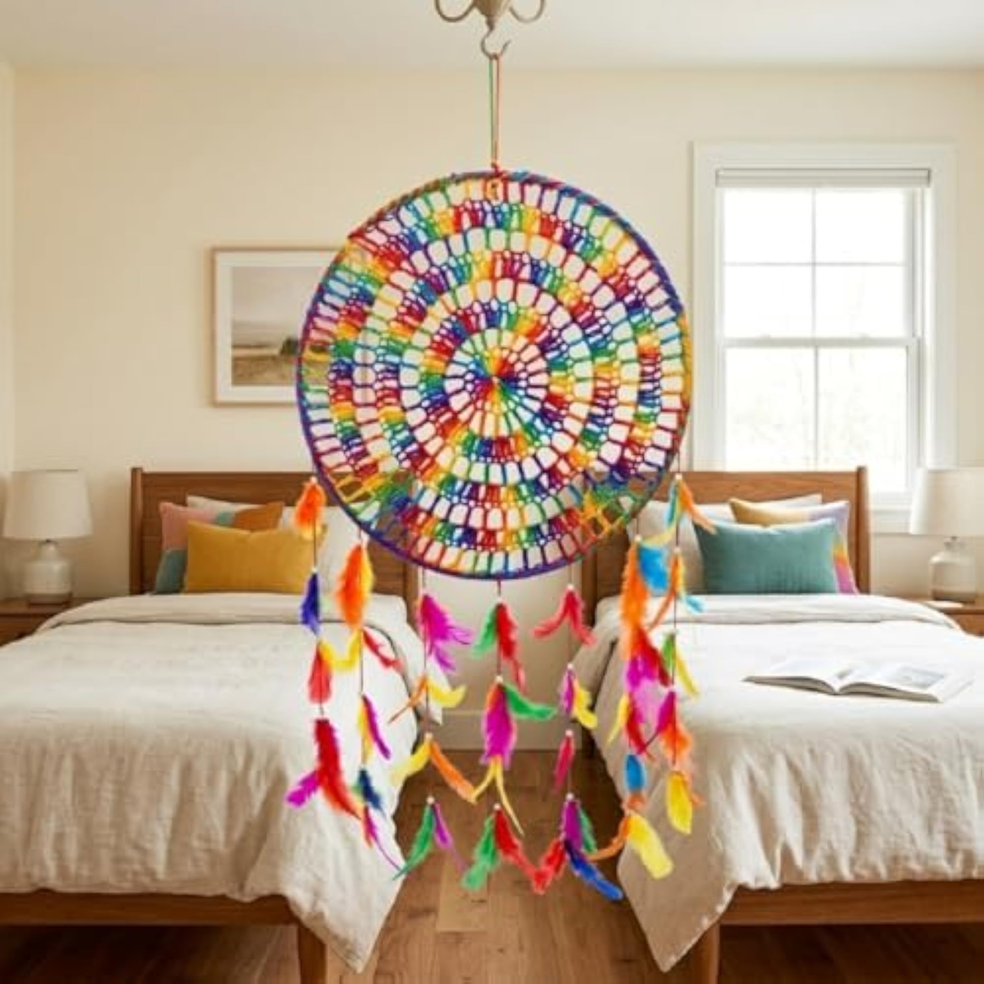 Handcrafted Dream Catcher Wall Hanging for Positive Energy