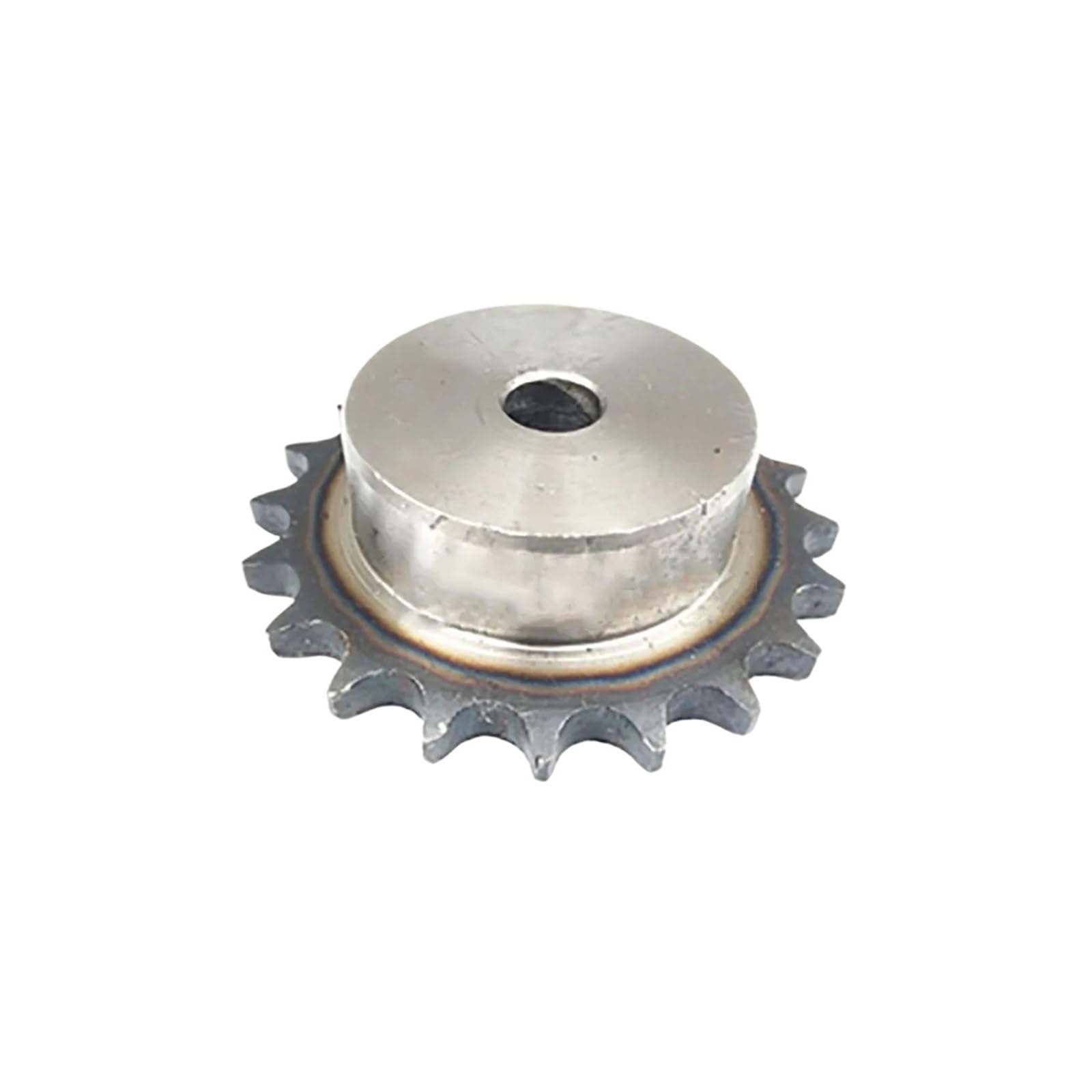 Bevel Gear Pinion Hardware Mechanical 06B Chain Gear 9/10/11/12/14/15/16/17/18/19 Teeth A3 Steel Industrial Convex Sprocket Wheel Process Hole Tooth Pitch 19.05mm(16Teeth)