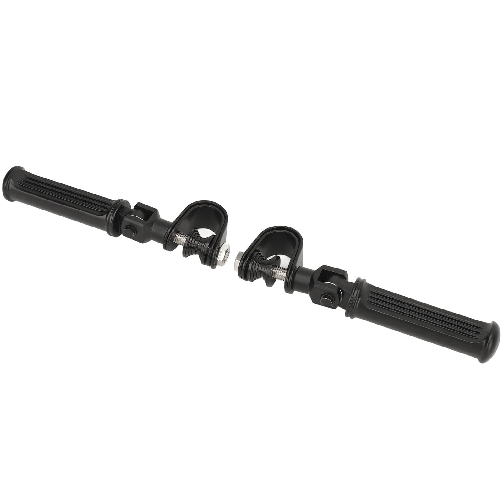 Kołki Motocyklowe, Uniwersalne Podnóżki od 25 Mm do 32 Mm do Osłon Silnika, Podnóżki ze Stopu Aluminium ze składaną konstrukcją dla Wygodnych Długich Przejażdżek na Rowerach Ulicznych i